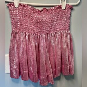Queen of Sparkles Shorts - Lt Pink